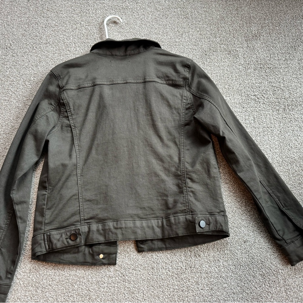 Dark Olive Utility Jacket - image 2